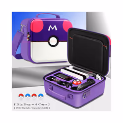 Nintend SwitchOLED Deluxe Game Pattern Carrying Case Hard Cover Shell Storage Shoulder Bag for Nintendo Switch OLED Accessori ...
