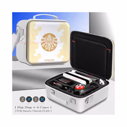 Nintend SwitchOLED Deluxe Game Pattern Carrying Case Hard Cover Shell Storage Shoulder Bag for Nintendo Switch OLED Accessori ...