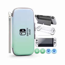 Switch Oled Storage Carry Case Kit Hard Shell Dockable Console Cover Pouch Screen Protector for Nintendo Switch Oled Film - K ...