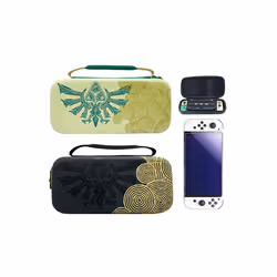 2023 New Carry Case for Nintendo Switch / Switch OLED Console Protective Hard Portable Travel Bag Pouch Case for Zeda NS - King 1 black