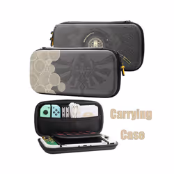 2023 New Carry Case for Nintendo Switch / Switch OLED Console Protective Hard Portable Travel Bag Pouch Case for Zeda NS - King 1 black