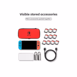 DATA FROG Portable Storage Bag For Nintendo Switch Waterproof Case Hard Shell NS Console Nintend Switch Carrying Case - black