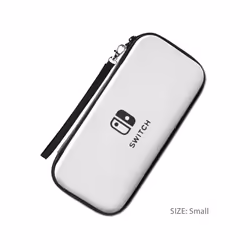 DATA FROG Portable Storage Bag For Nintendo Switch Waterproof Case Hard Shell NS Console Nintend Switch Carrying Case - silve ...