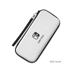 DATA FROG Portable Storage Bag For Nintendo Switch Waterproof Case Hard Shell NS Console Nintend Switch Carrying Case - silver