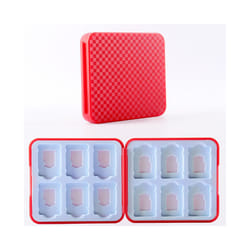for nintendo switch game card box Magnetic Silicone 12 pack NS game card cover storage holder for zelda switch oled customizable - I