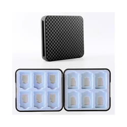 for nintendo switch game card box Magnetic Silicone 12 pack NS game card cover storage holder for zelda switch oled customizable - L