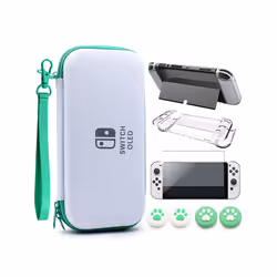 Case For Nintendo Switch OLED Console Carrying Case Protective Pouch Hard Carry Storage Bag Switch OLED Pochette Game Accesso ...