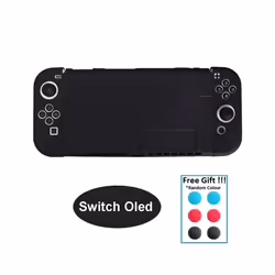 Transparent TPU Soft Case Joycon Protective Shell Cover for Nintendo Switch NS Console Crystal Clear Back Protector Accessori ...