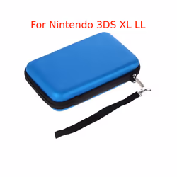 EVA Skin Carry Hard Case Bag Pouch for Nintendo 3DS XL LL/Switch/2DS with Strap Features durable all around zippe Compatible  ...