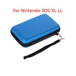 EVA Skin Carry Hard Case Bag Pouch for Nintendo 3DS XL LL/Switch/2DS with Strap Features durable all around zippe Compatible - Blue A