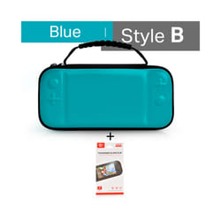 New For Nintend Switch Lite Portable Bag Storage for Switch Mini Protector Case for Nintendo Switch Mini Accessories - H-Blue-1pcs