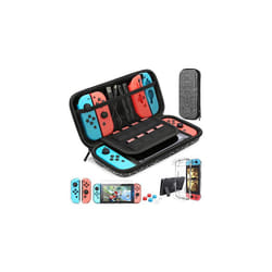 For Switch Case Compatible with Nintendo Switch, 9 in 1 Accessories kit with Carrying Case, Dockable Protective Case - Constellation