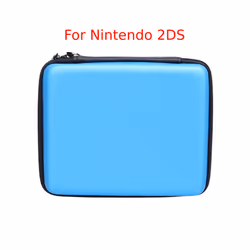 EVA Skin Carry Hard Case Bag Pouch for Nintendo 3DS XL LL/Switch/2DS with Strap Features durable all around zippe Compatible ...