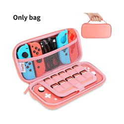 Carrying Case Compatible with Nintendo Switch Lite, Portable Nintendo Switch Lite Bag for Switch Lite with Storage - Pink