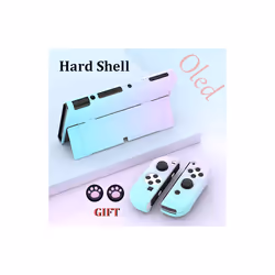 Transparent TPU Soft Case Joycon Protective Shell Cover for Nintendo Switch NS Console Crystal Clear Back Protector Accessori ...