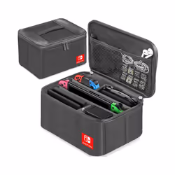 Large Carrying Protective Case Travel Storage Bag Compatible For Nintendo Switch Oled Console Pro Controller Game Storage - b ...
