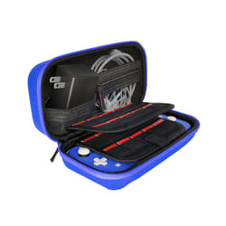Portable Storage Bag Shockproof Hard Protective Case Anti-Dorp Protection Case for Nintend Switch Lite Console&Game Accessories - Blue Bag