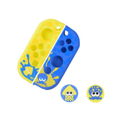Splatoon3 Switch Storage Carry Bag Accessories Kit Cover Protective Case Ns Stand Bracket With Grips for Nintendo Switch - joycon cover