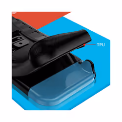 Silicone TPU Case for Nintendo Switch Shock Proof Protection Cover Shell Ergonomic Handle Grip For Nintend Switch NS Accessories - Yellow