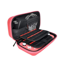 Portable Storage Bag Shockproof Hard Protective Case Anti-Dorp Protection Case for Nintend Switch Lite Console&Game Accessories - Red Bag