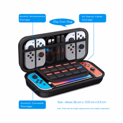 Nintend switch Portable Hand Storage Bag NintendoSwitch Console EVA Carry Case Protective Shell for Nintendo Switch Accessories - Big Bag F
