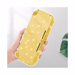 Luxury Bling Crystal Glitter Case For Nintendo Switch Lite Game Console Skin Sleeve Shell Soft TPU Protective Cover Accessories - Pink