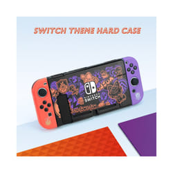 Scarlet Violet For Nintendo Switch OLED EVA Carrying Case Set Bag Base Housing Keycap Shell Game Accessories - Switch Case