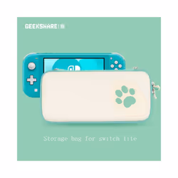 GeekShare Storage Bag Cute Cat Claw CP Hard Portable Bags For Nintendo Switch Lite And OLED Card Box For NS Game Console - Wh ...