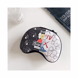 Cute Cartoon Game Controller Storage Bag For PS5 PS4 Xbox Switch Pro Gamepad Cover Box Portable Travel Carry Protective - 5