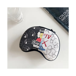 Cute Cartoon Game Controller Storage Bag For PS5 PS4 Xbox Switch Pro Gamepad Cover Box Portable Travel Carry Protective - 5