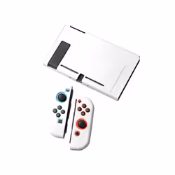 For Nintendo Switch Accessories Protective Shell NS Game Host Console TPU All-inclusive Soft Cover Protection Case Pouch - Wh ...