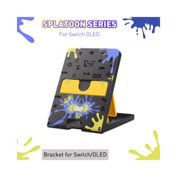 2024 Splatoon style Storage Bag for Nintendo Switch OLED Protective Shell Cover Carrying Case for Switch OLED Game Accessories - K
