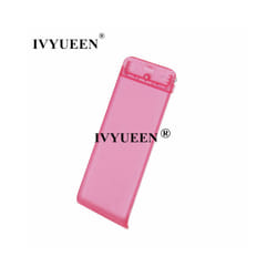 IVYUEEN Replacement Kickstand for Nintendo Switch Console Kick Stand Back Bracket Holder for Nintend Switch Shell Repair - Clear Red