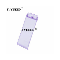 IVYUEEN Replacement Kickstand for Nintendo Switch Console Kick Stand Back Bracket Holder for Nintend Switch Shell Repair - Clear Purple