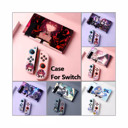 Honkai Star Rail Kafka Silver Wolf Imbibitor Lunae Silicon Soft Protective Cover Case TPU Soft Shell for Nintendo Switch - TV-XQTD001, OLED