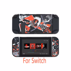 Hard Crystal Console Shell TV Dock Stand Protective Case Bag For Nintendo Switch Oled NS Joy-Con Cover Game Card Box Protecto ...
