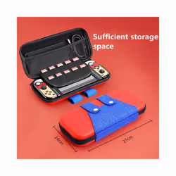 For Nintendo Switch Storage Bag Portable NS Console Nintendo Switch OLED Game Accessories Carrying Case Waterproof Mario - green