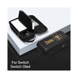 BANGSHE Protective Storage Bag Compatible with Nintendo Switch Travel Carrying Eva Case Hard Shell Pouch for Switch Oled - A383