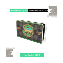 ) 2023 ZD Tears Storage Bag for Nintendo Switch OLED Protective Shell Cover Skin Carrying Case for NS Switch Game Accessories - E(SWITCH OLECD