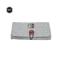 For Nintendo Switch Storage Bag Colorful Protective Carrying Portable Case Host Protection Hand Felt Soft Bag Game Accessories - B