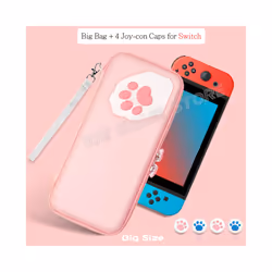 Carrying Case For Nintendo Switch Console&Accessories Nitendo Switch/Lite Cute Protect Shell Storage Bag Travel Pouch Card -  ...