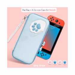 Carrying Case For Nintendo Switch Console&Accessories Nitendo Switch/Lite Cute Protect Shell Storage Bag Travel Pouch Card -  ...