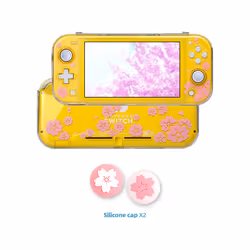 Protective Case Compatible-Nintendo Switch Lite Transparent Protective Cover for Switch Lite Console Case for Switch Lite - T ...