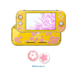 Protective Case Compatible-Nintendo Switch Lite Transparent Protective Cover for Switch Lite Console Case for Switch Lite - Transparent Bloom
