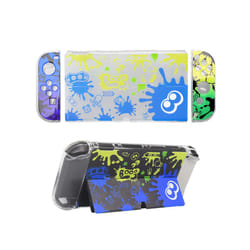 Splatoon3 Switch Storage Carry Bag Accessories Kit Cover Protective Case Ns Stand Bracket With Grips for Nintendo Switch - switch oled case 1