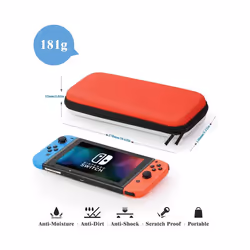 HEYSTOP for Nintendo Switch Storage Bag Luxury Waterproof Case for Nitendo Nintendo Switch NS Console Joycon Game Accessories - Pink