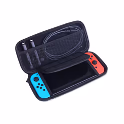 Portable Nintend Switch Console Carrying Bag Kit Accessories EVA Storage Hard Case for Nintendo switch oled Travel Cover - Red
