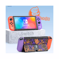 Scarlet Violet For Nintendo Switch OLED EVA Carrying Case Set Bag Base Housing Keycap Shell Game Accessories - Switch RingBag