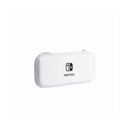 Portable Nintend Switch Console Carrying Bag Kit Accessories EVA Storage Hard Case for Nintendo switch oled Travel Cover - White