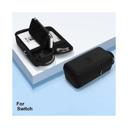 BANGSHE Large Capacity Storage Bag Compatible with Nintendo Switch Protective Carrying Case Hard Shell for Switch Oled Console - A383